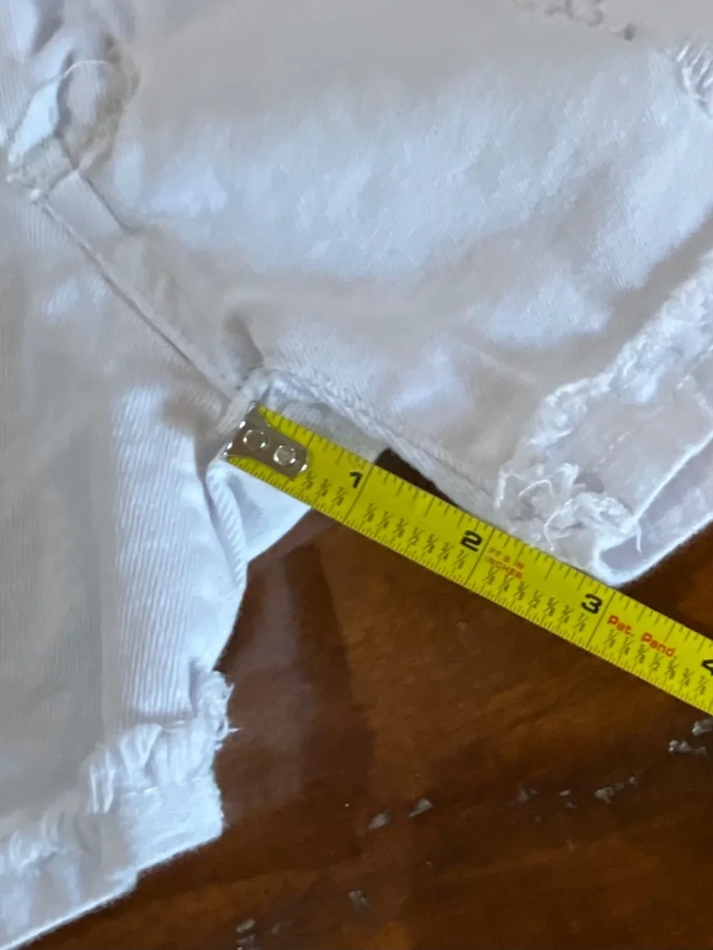 N/A white distressed